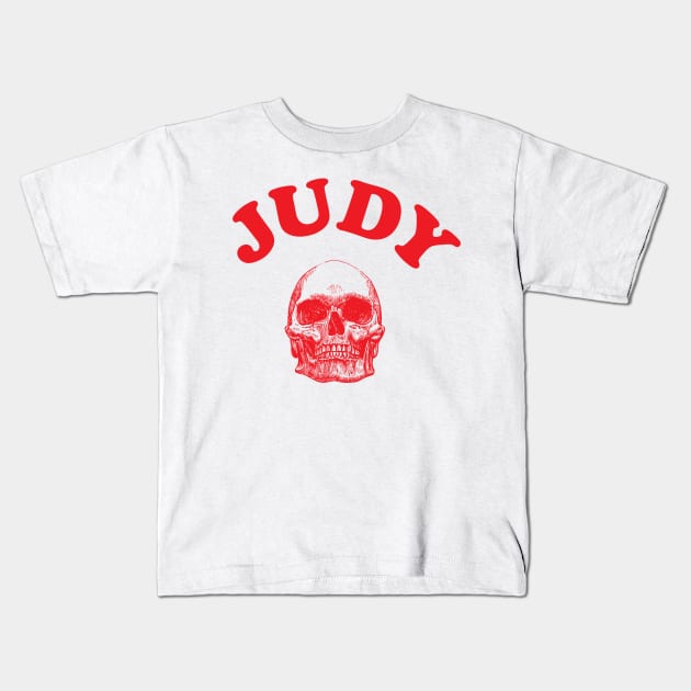 Judy two-dee Kids T-Shirt by fakebandshirts